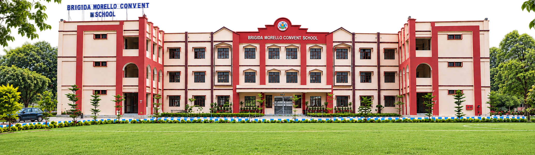 School Building Banner